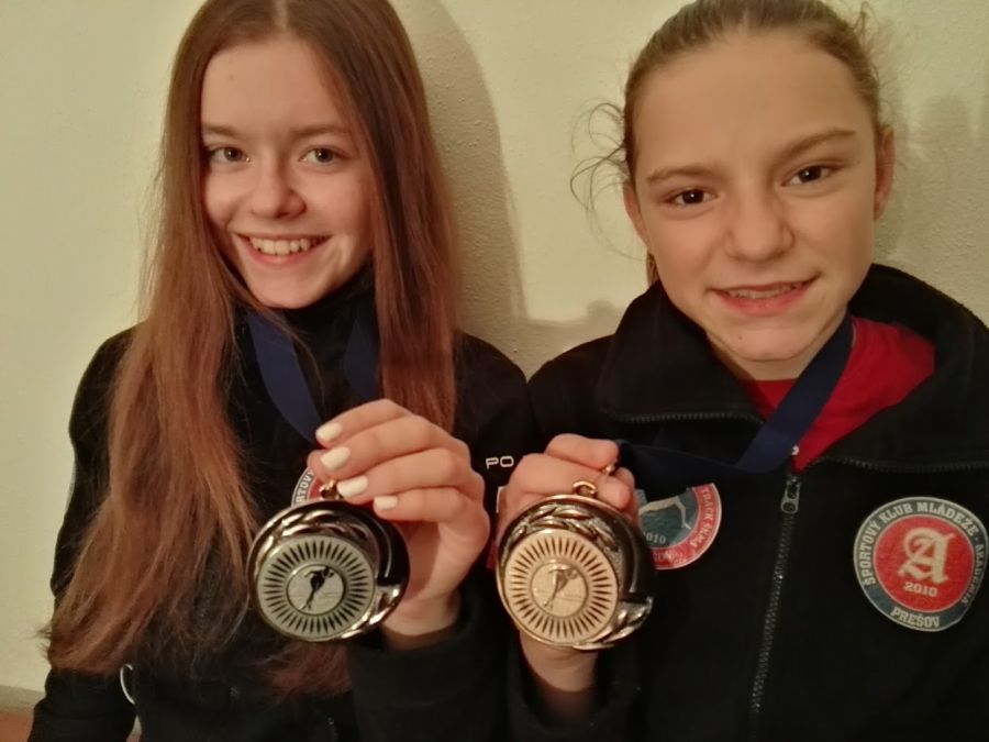 Sestry Hympánové si vybojovali medaily